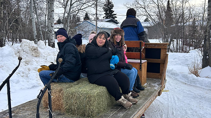 Wagons, Horses and Riders